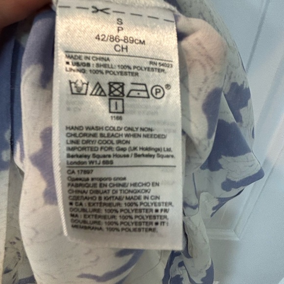 Paisley Purple Dress with Wrap Tie - Picture 5 of 5